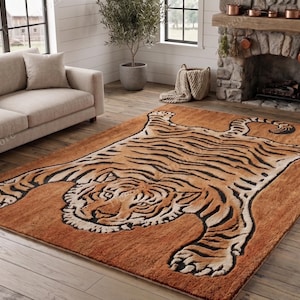 Tiger Skin Carpet - Etsy