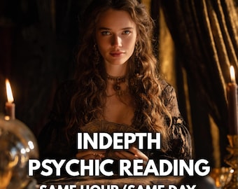 Brutal Psychic Reading Extra Detailed , No sugar coating, Honest Brutal Psychic Prediction