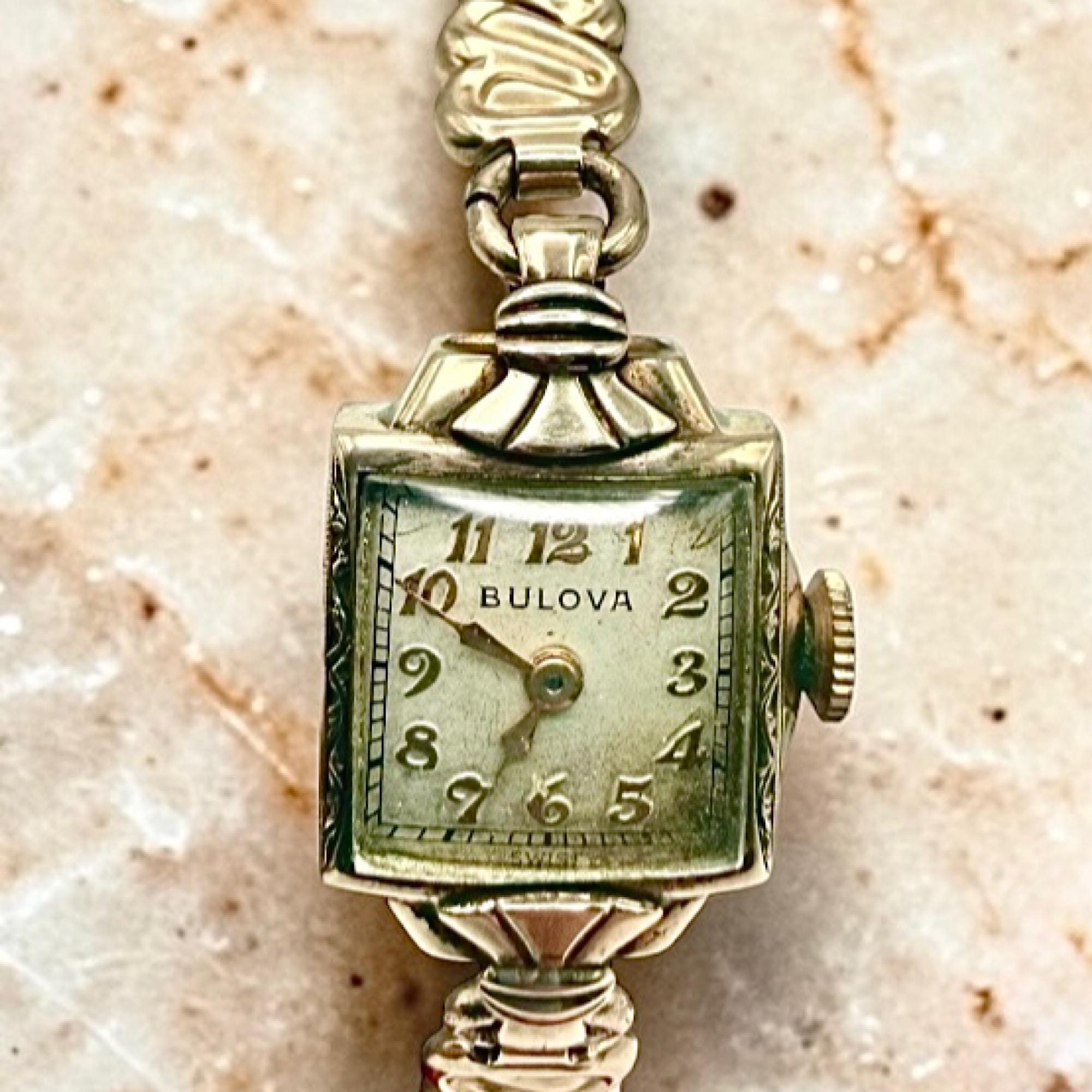 Lot Of 3 RAREVintage Depreasion Era Ladies Bulova Watches Bulova Vintage Watches for Women for sale - eBay main image 4