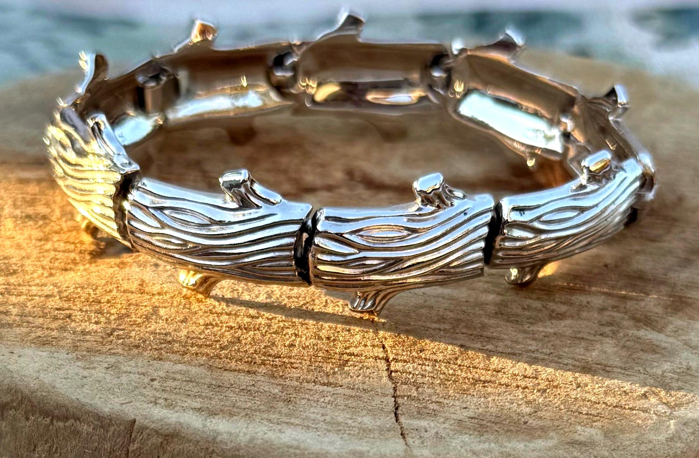 Silver Trifari Bracelet - Etsy display picture 1