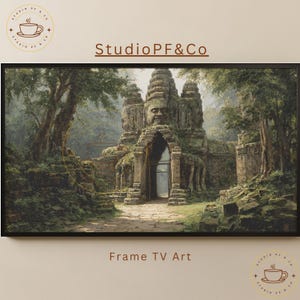 Cambodian oil painting - Etsy 日本