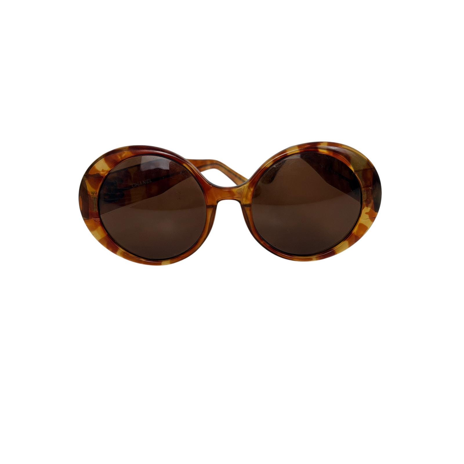Chanel Tortoise Shell Sunglasses - Etsy
