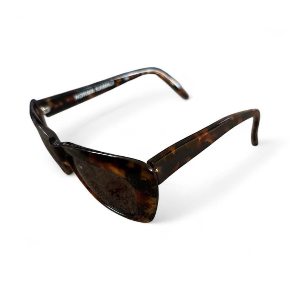 Norma Kamali Brown Tortoise Sunglasses - Etsy Australia