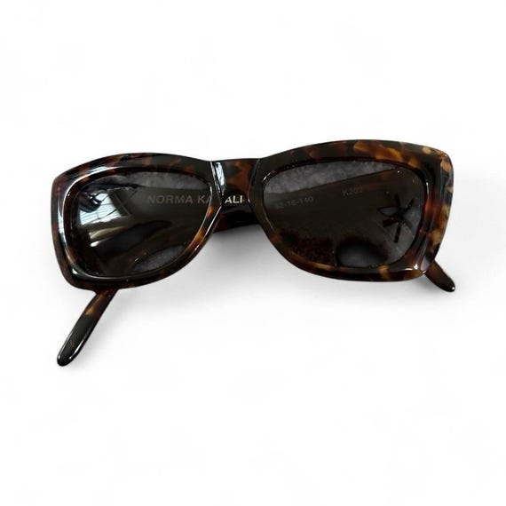 Norma Kamali Brown Tortoise Sunglasses - Etsy Australia display picture 1