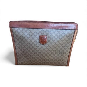Vintage Celine Macadam Clutch - Etsy