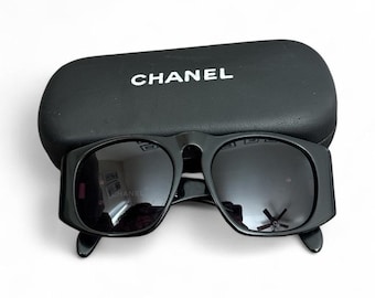 Vintage Chanel Cc Logo Sunglasses - Etsy