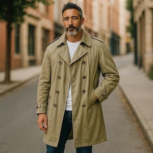 Burberry trench coat men - Etsy 日本