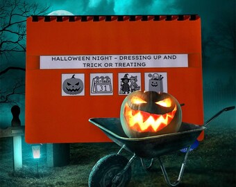 Halloween Night – Dressing Up and Trick or Treating – Social Story