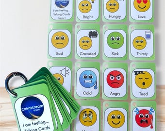 Emotion Keyring | Visual Communication Aid for Autism, SEN, ADHD
