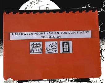 Halloween Night – When You Don’t Want to Join In – Social Story
