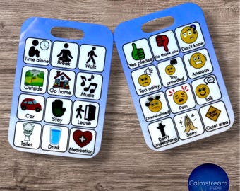 Visual Communication Card Set – Needs & Feelings – SEN, Autism, ADHD Support