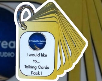 PECS “I Need” Keyring – Visual Communication Aid, Autism SEN ADHD Support