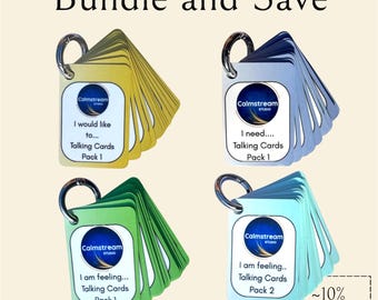 PECS-Style Communication Keyring Bundle | Autism, SEN, ADHD