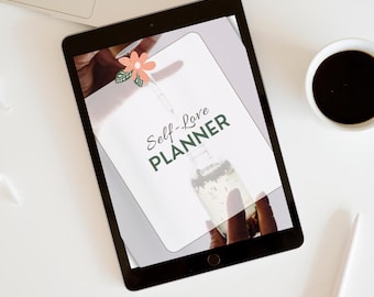 Planificador imprimible de amor propio / Diario de confianza y gratitud (PDF)