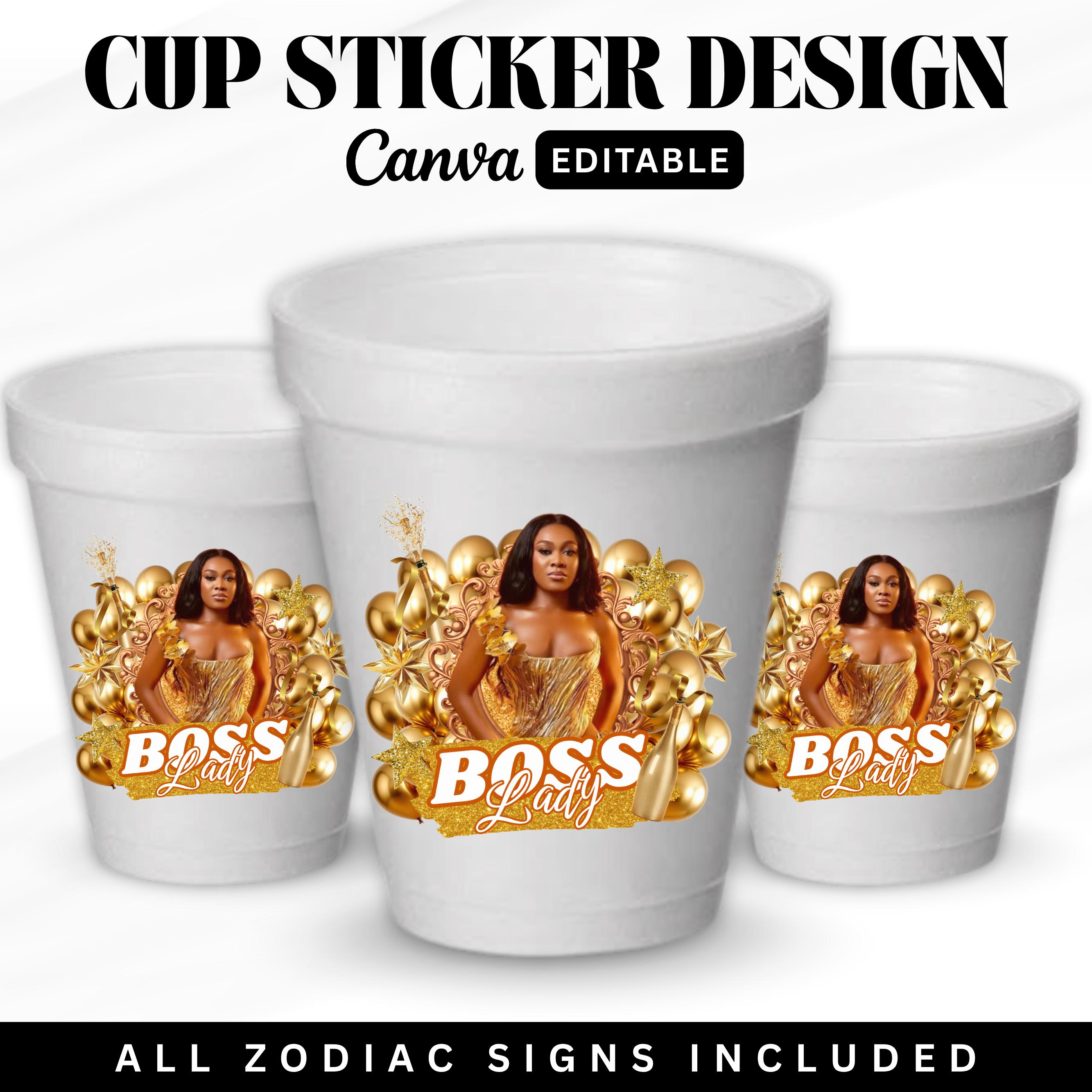 YILOWEMY Boss Lady Regali per le donne, 590 ml Bicchiere