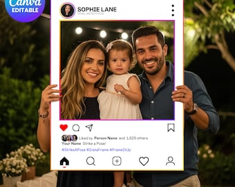 Instagram Frame Template, Instagram Photo Booth Frame Template,Blogger, Instagram Photo Frame,Instagram Selfie Frame,Instaframe,Selfie Frame