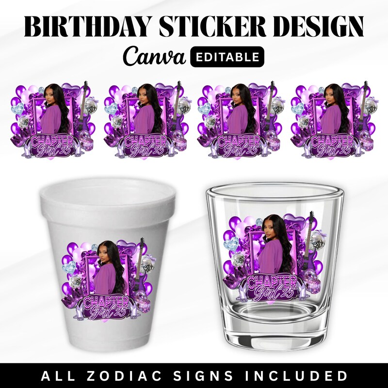 Purple Black Stickers Etsy