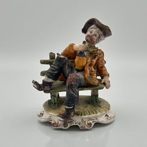 値下げ！カポディモンテ老人と犬 Capodimonte old man - Etsy 日本