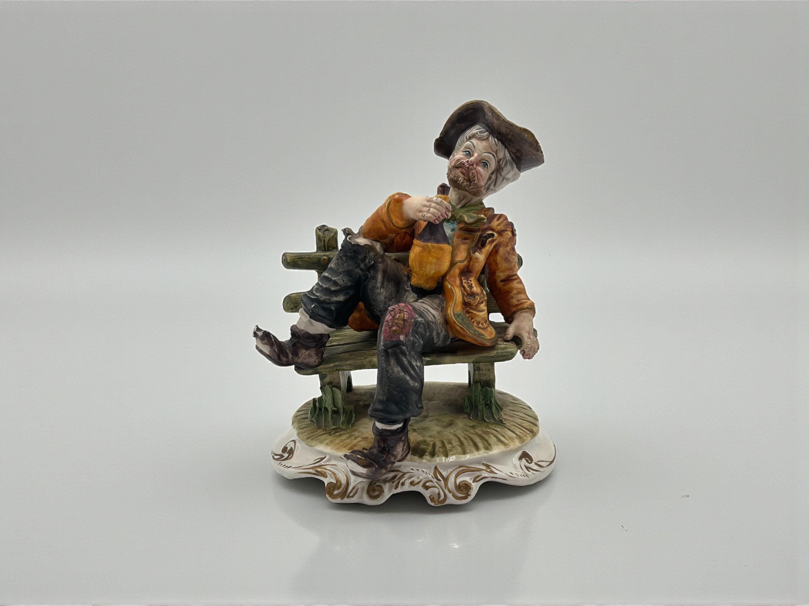 値下げ！カポディモンテ老人と犬 Capodimonte old man - Etsy 日本