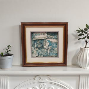 Anton pieck 3d shadow box - Etsy 日本