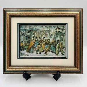 アントン・ペック『The Musical Evening』3Dアート Anton Pieck 3d Art - Etsy Canada
