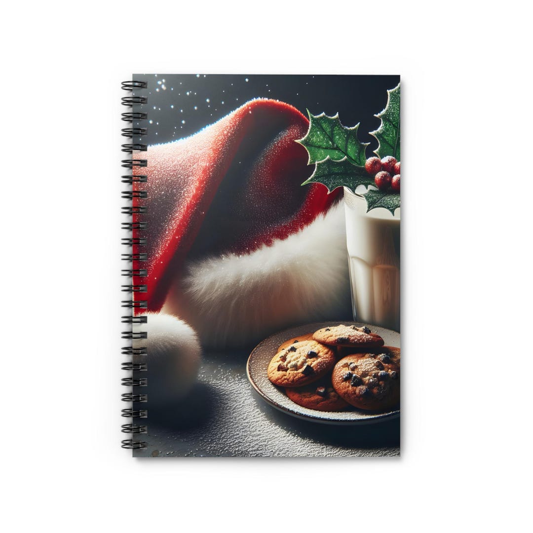 Santa's Hat Spiral Notebook: Holiday List-making & Journaling - Etsy