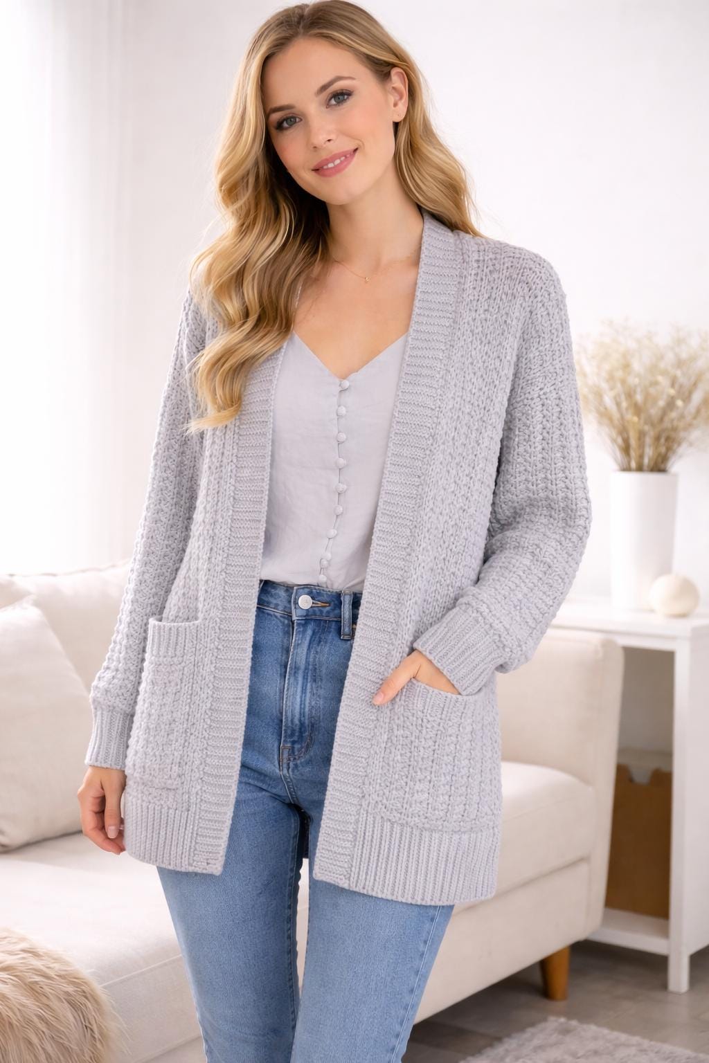 Crochet Cardigan Cozy Chunky Sweater Tutorial
