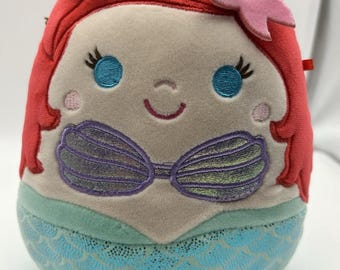 Original Squishmallows 7" Disney Ariel The Mermaid Princess