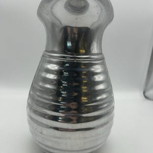Vintage Wilton Armetale Flutes and Pearls Water Pitcher 9" RWP Pewter-Style image 2