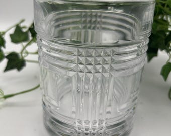 Vaso doble de cristal Ralph Lauren Glen Plaid para whisky de 4 1/8"