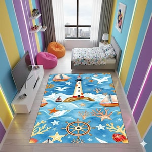 Lighthouse Rugs - Etsy