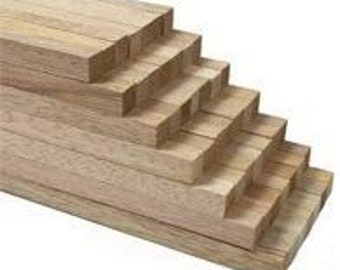 Square Dowel Rods 1//2 x 12-25 Unfinished Wooden Square Dowel Rods By Woodpeckers