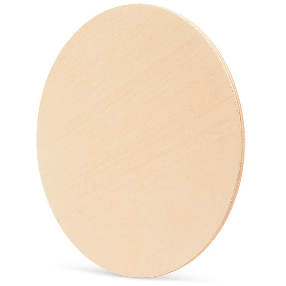 10 Wooden Circle Plaques 1/4 Thick Unfinished Etsy