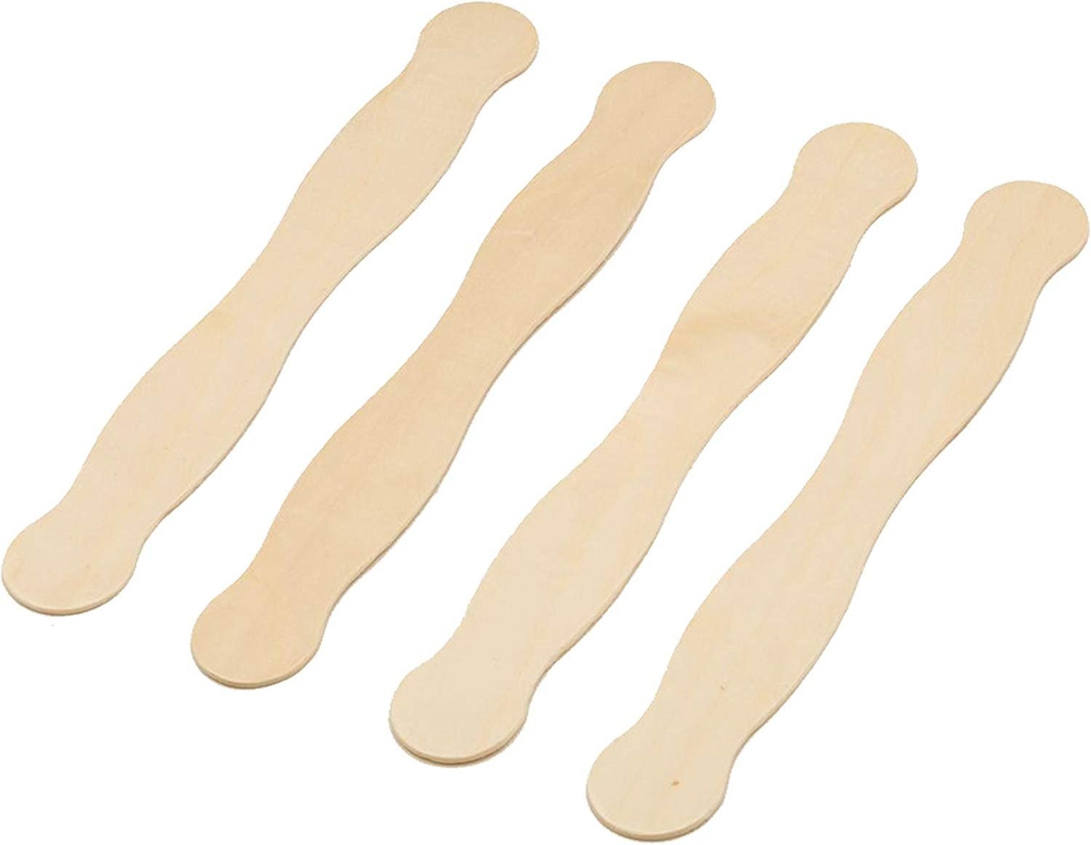 Natural/Unfinished Wooden 8 Fan Handles Wedding Programs Etsy