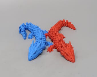 Articulated Baby Dragon Fidget | 3D Printed Desk Toy