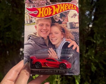 Personalized HotWheels Display | Custom Car Gift | 1:64 Scale Collector Car