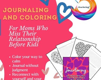 Relatiedagboek en kleuren voor moeders | Opnieuw contact maken na de geboorte van kinderen | Begeleide opdrachten en zelfreflectie