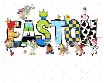 Nome personalizado do Toy Story em PNG, Família Jessie Toy Story em PNG, Aniversário da Disneylândia em PNG, Família Disney em PNG, Aniversário personalizado do Woody Buzz em PNG