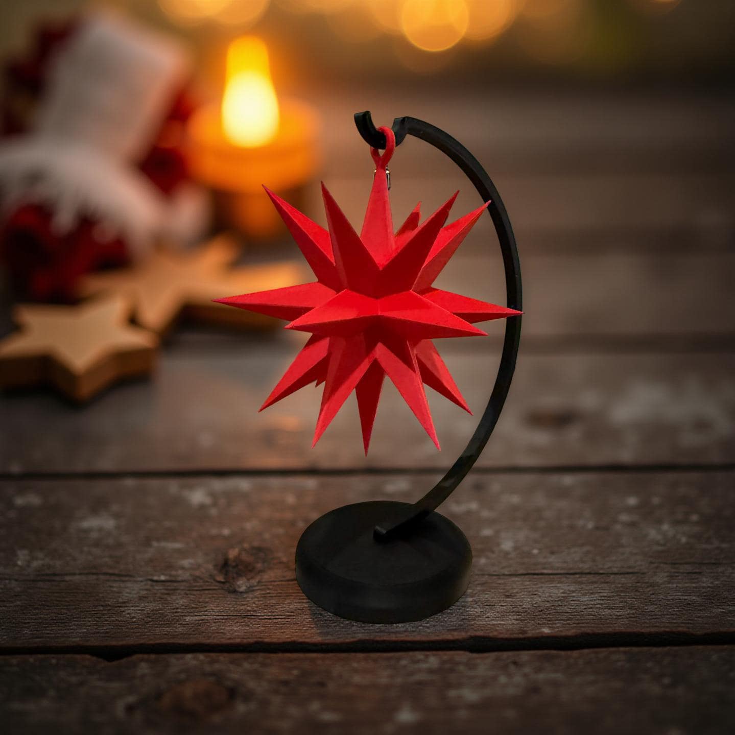 Weihnachtsstern 3d druck - Etsy.de