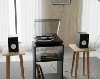 デスクトップスピーカースタンド [x2] | ブックシェルフウェッジ