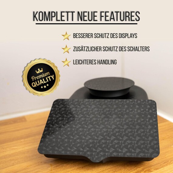 Premium Thermomix TM7 Displayschutz in Diamantoptik - Eine Displayabdeckung besser als jedes Cover!
