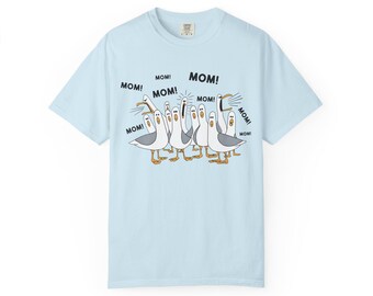 Camiseta "Mamá Gaviota Llamando a Mamá" / Divertida ilustración de gaviota