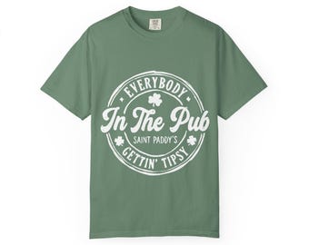 Camiseta de pub del Día de San Patricio / Camiseta con gráfico de trébol