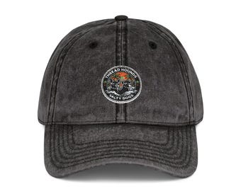 Gorra de surf Thread Hounds Salty Dogs / Gorra de béisbol gris desgastada