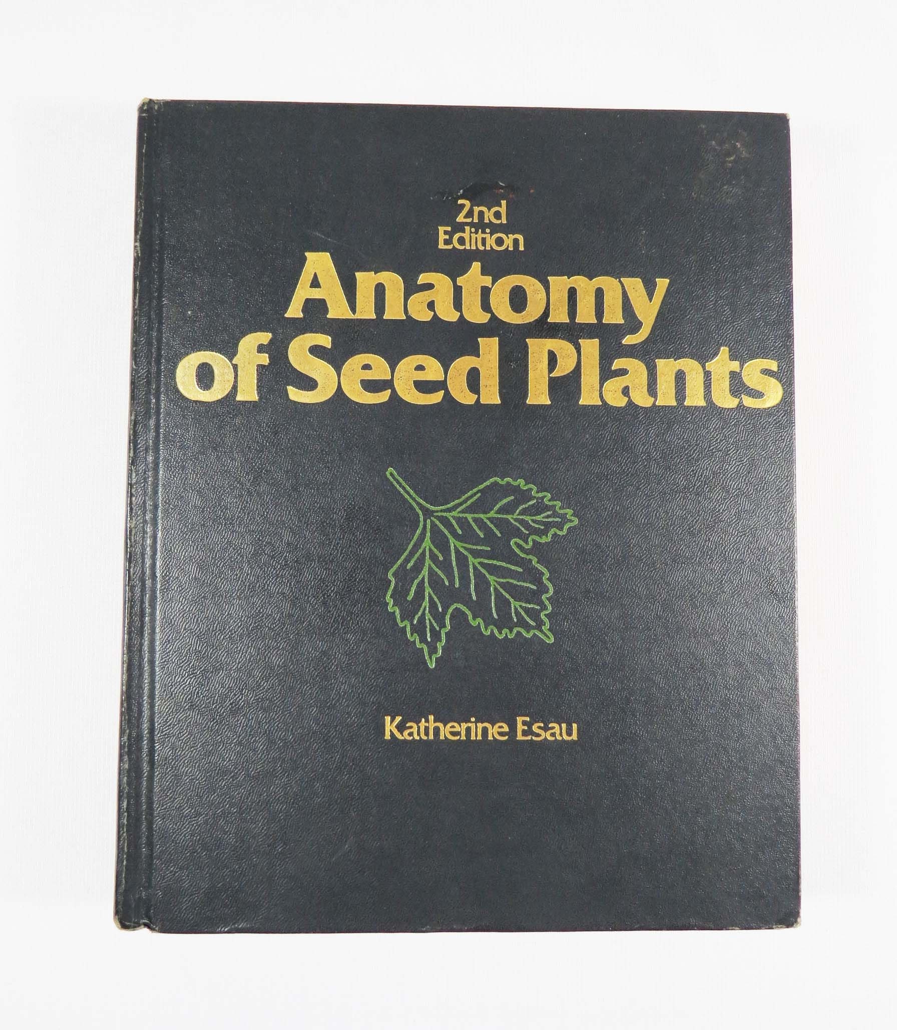 Vintage ANATOMY of SEED PLANTS - 2nd Edition - Katherine Esau - 1977 Wiley  Publisher / Professor of Botany Emeritus / Plant Botany - Etsy Canada