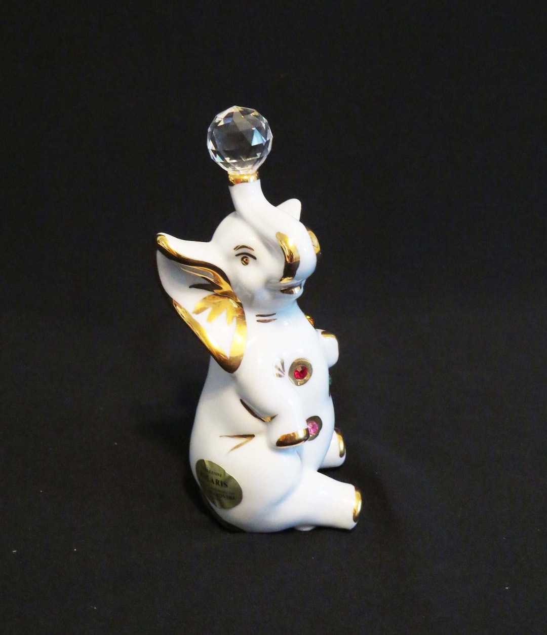 wa 838 CAPODIMONTE ピエロ置物 Vintage Collectible Large Capodimonte Porcelain Made in Italy Old