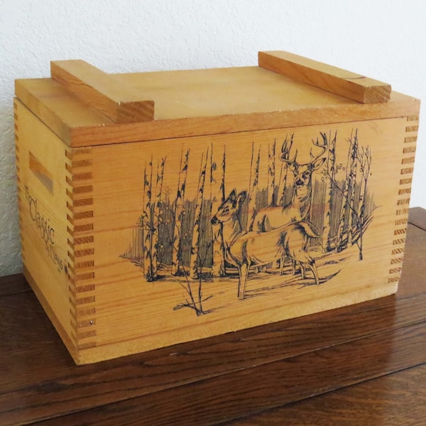 Wood Ammo Box Etsy
