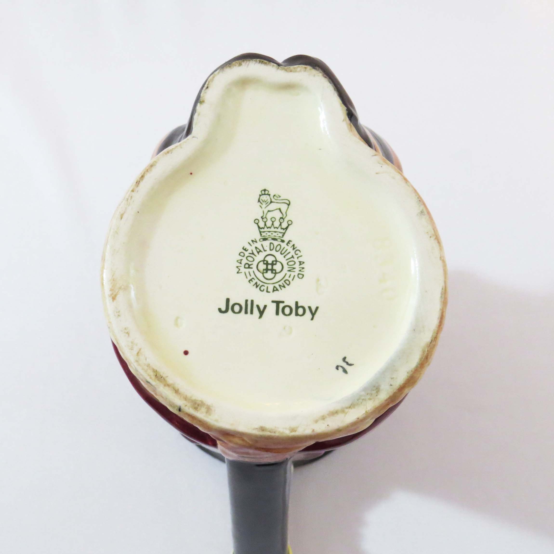 Vintage Royal Doulton Jolly Toby Mug: English Porcelain Stein