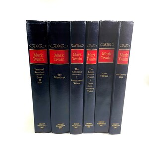 MARK TWAIN 1901/HARPER'S Library Edition/sold Individually - Etsy