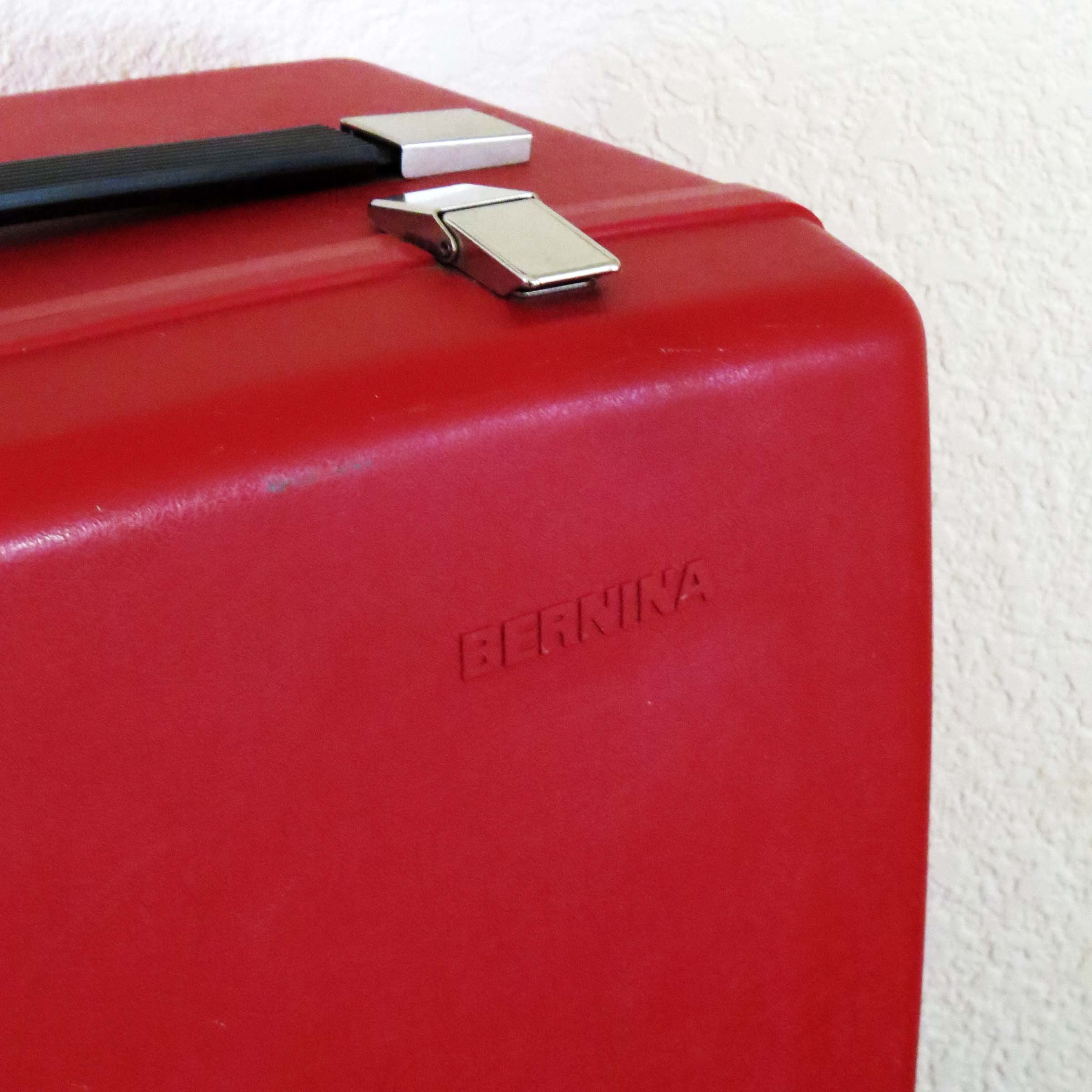 Vintage BERNINA RED CARRYING Case for Sewing Machine 830 Etsy